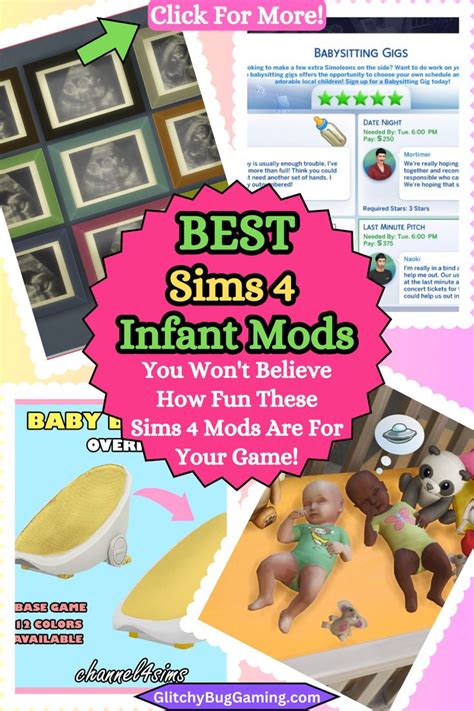 Must Have Sims 4 Infant Mods For Better Sims Babies Sims Baby Sims