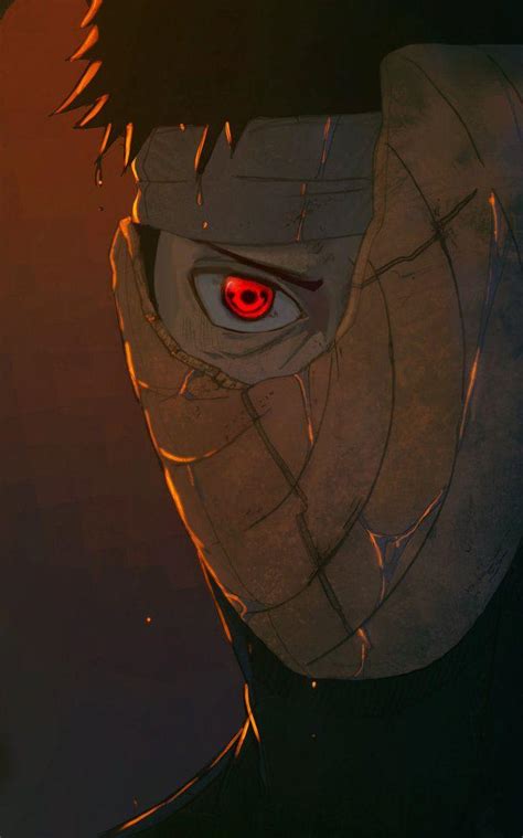 Broken Mask Obito Mask Drawing Instant Harry