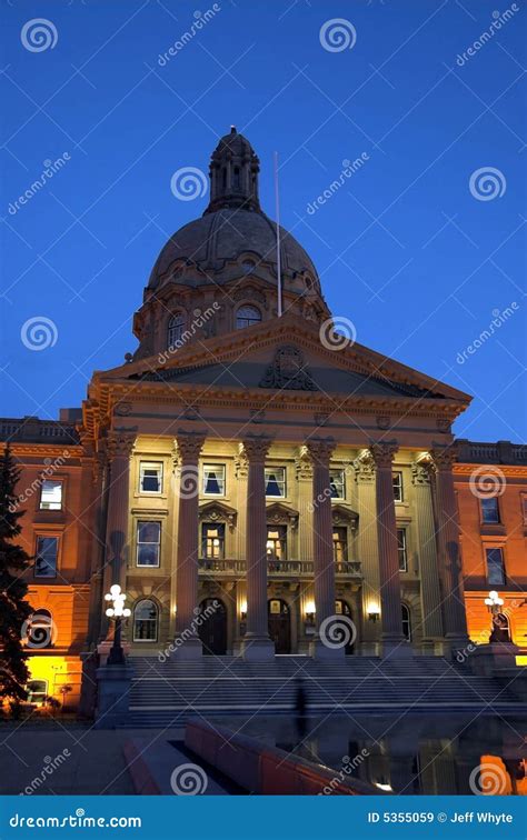 Alberta Legislature Edmonton Stock Image Image Of Albertan