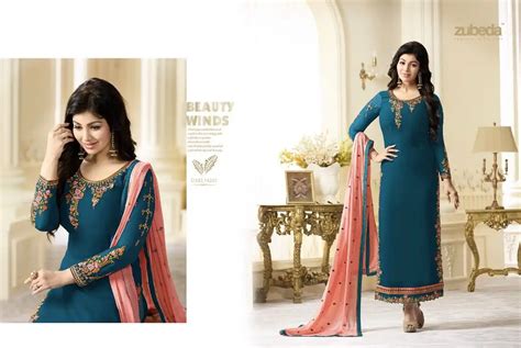 Zubeda Indian Pakistan Dress Women Churidar Salwar Kameez Designer