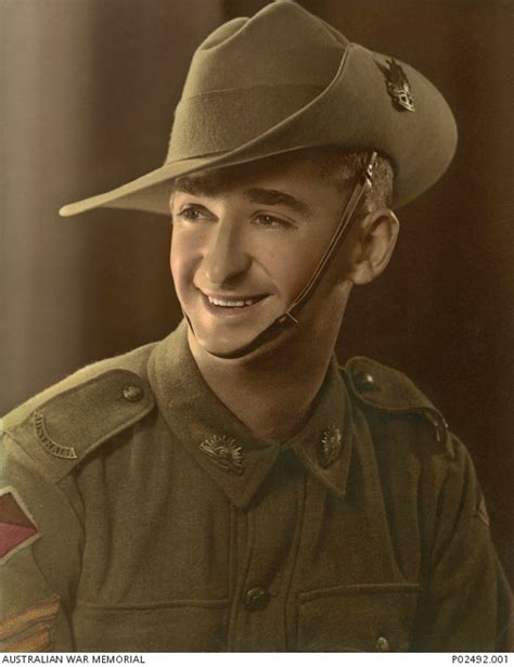 Hand Coloured Portrait Of Nx24709 Sergeant Edward John Rand 217th