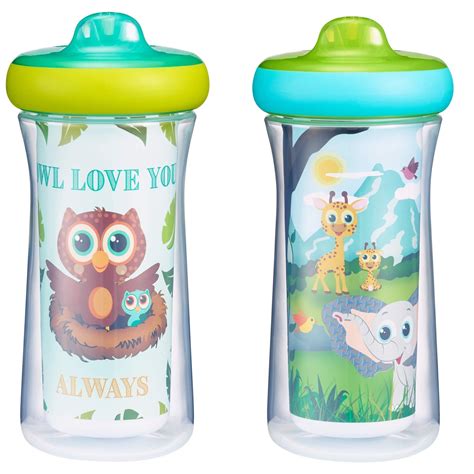 The First Years Insulated Sippy Cups 9 Oz 2 Pack