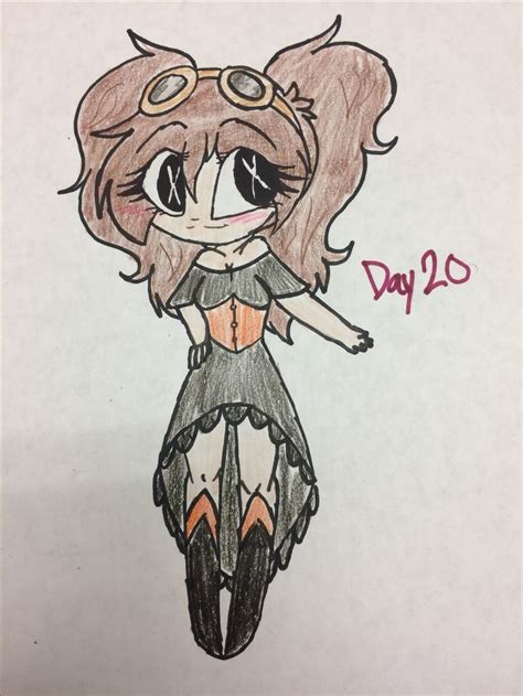 So for my first two drawings from my old sketchbook are: Day 20! Halloween colored steampunk! | Warrior cats art ...