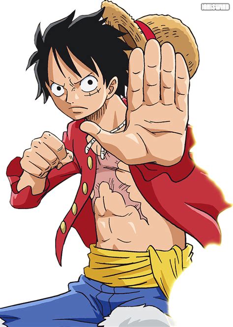 Luffy New World Render By Igniswind On Deviantart