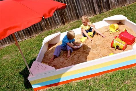 6 Fun Backyard Play Space Ideas For Kids Backyard Sandbox Build A