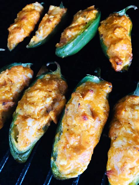 Traeger Buffalo Chicken Stuffed Jalapenos Cooks Well With Others
