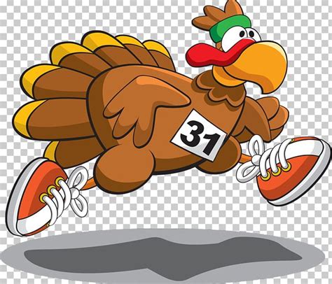 Running Turkey Clipart