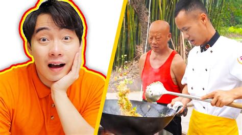 Uncle Roger Amazed By Perfect Egg Fried Rice Chef Wang Gang Youtube