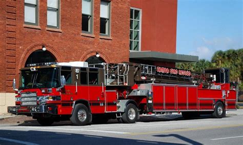 Pierce Quantum Tiller Fire Trucks Fire Rescue Emergency Vehicles