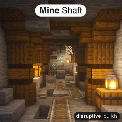Here Is A Mineshaft I Created What Do You Think Rminecraftbuilds