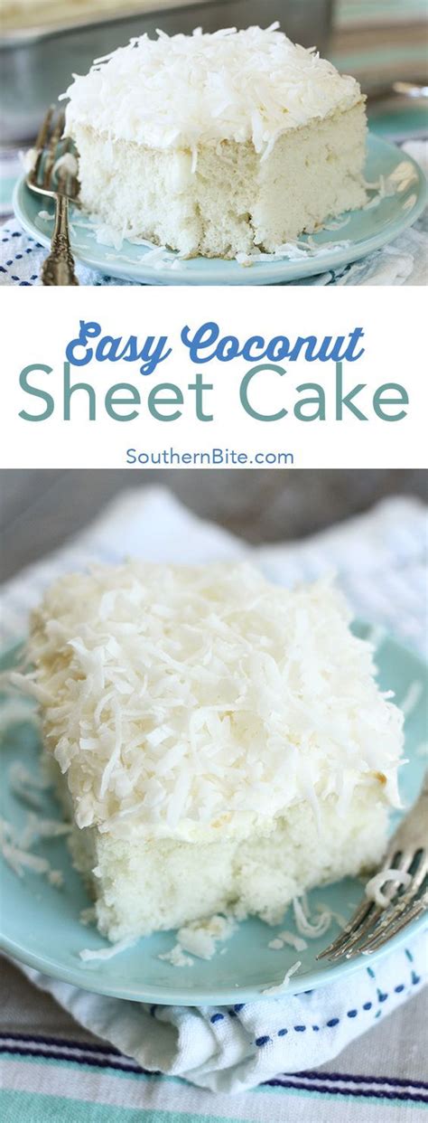 Mother's day sheet cake, fudge sheet cake, chocolate cherry sheet cake, etc. Easy Coconut Sheet Cake | Recipe | Coconut sheet cakes ...