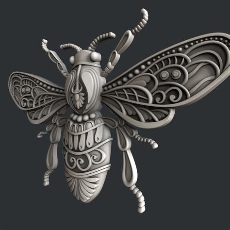 3d Stl Models For Cnc Router Route Bee Etsy Canada