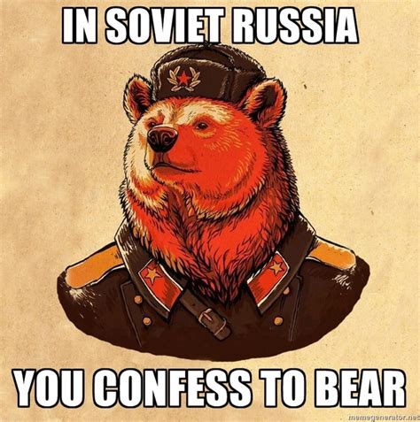 Soviet Bear Meme Guy