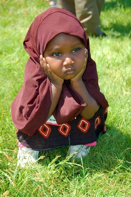 A Little Somali Girl Beautiful Children Precious Children Kids