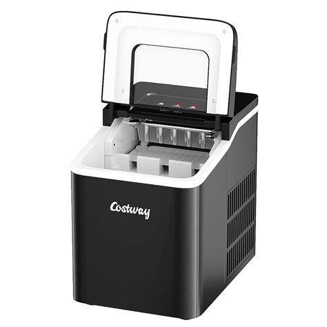 Costway Portable Ice Maker Machine Countertop 26lbs24h Self Cleaning W
