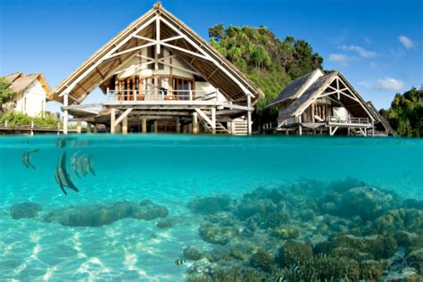 8 Gorgeous Over Water Bungalows In Indonesia Be Asia Fashion Beauty