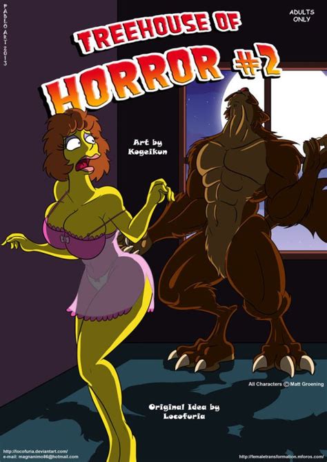 Treehouse Of Horror 2 By Kogeikun D6sl3sp Artistkogeikun Luscious