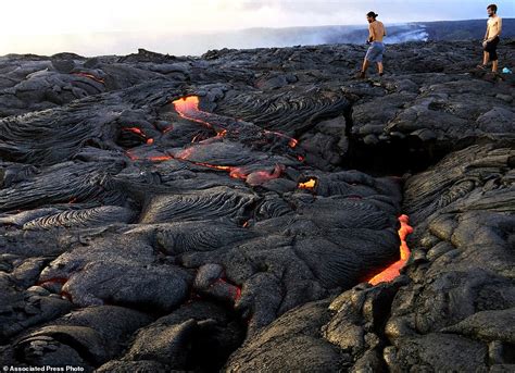 Lava From Hawaii Volcano Cascades Into Sea In Vivid Display Daily