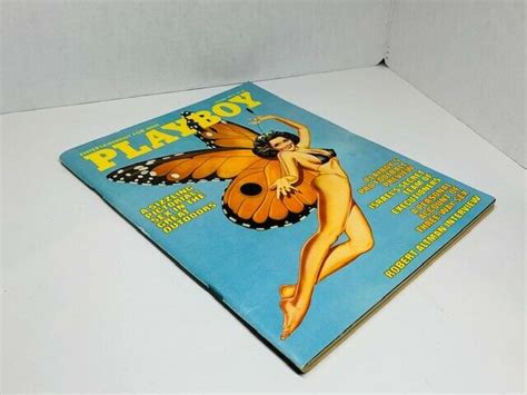 Playboy Magazine August 1976 Playmate Linda Beatty Outdoors