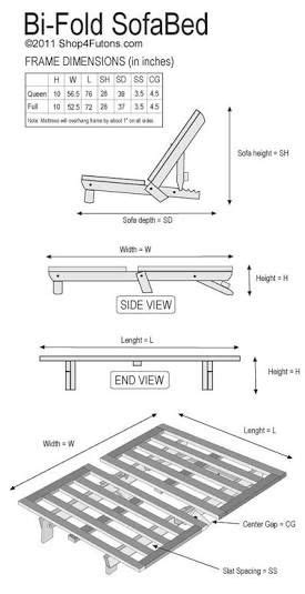 Futons offer similar functionality to sofa beds except without sofa cushions, you can relax directly on the futon mattress. Resultado de imagen para how To Make A Fold out Sofa/Futon/Bed Frame | Futon bed frames, Diy ...
