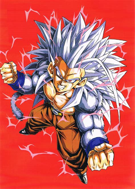 The fifth form of super saiyan and sucessor to super saiyan 4.the user must be a super saiyan 4 and transform into a great gray ape and regain concious control over the form over the form, and he will become a super saiyan 5. Gohan | Dragon ball AF Wiki | FANDOM powered by Wikia