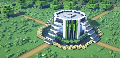 Minecraft Circle Modern House Ideas And Design