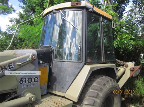 Backhoe John Deere 610 C Turbo U S Army Specifications