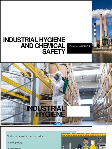 Industrial Hygiene And Chemical Safetyy Final Occupational Hygiene