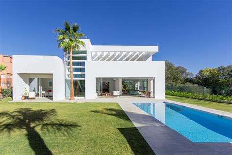 Contemporary Recently Built Beachside Villa In Casasola Marbella