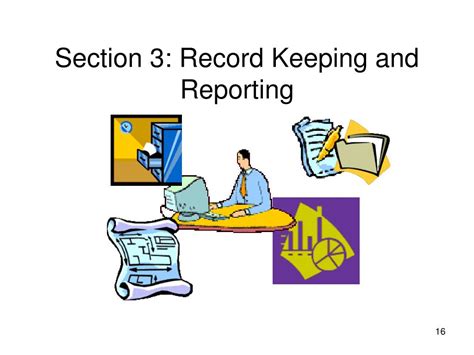 Ppt Overview Of Supervisors Training Record Keeping And Reporting