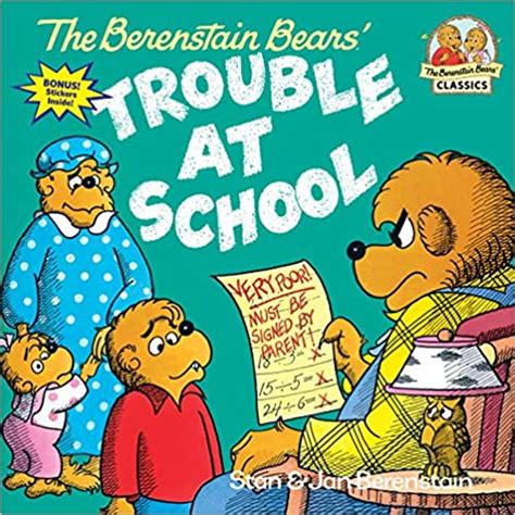 The Berenstain Bears Trouble At School Berenstain Bears Wiki Fandom