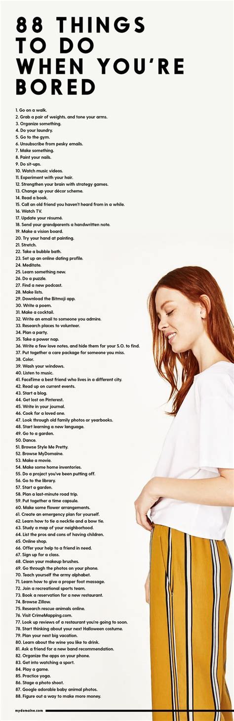 96 Things To Do When Youre Bored Life Hacks Personal