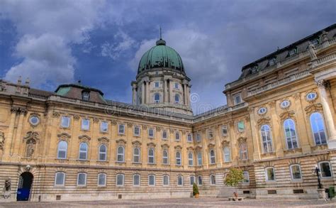 The Royal Palace In Budapest Stock Image Image Of Cityscape Duna