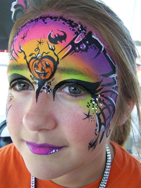 Halloween Fantacy Mask Face Paint Face Painting Halloween Halloween
