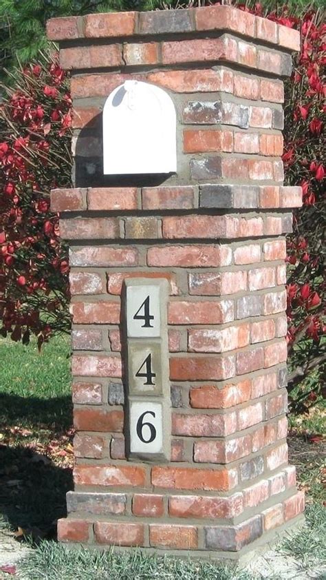 You may need consider between hundred or thousand products from many store. brick mailbox designs quality mailboxes brick column ...