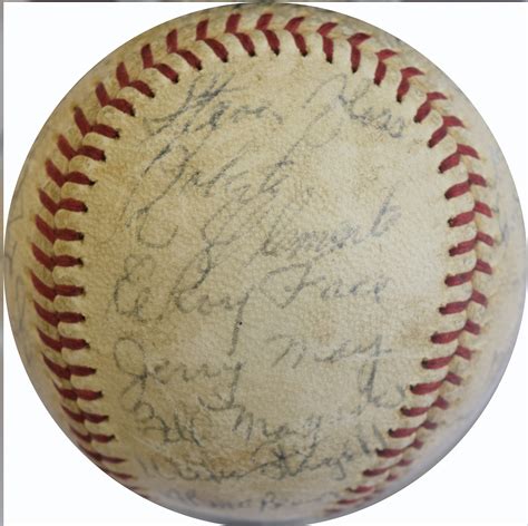 Lot Detail 1966 Pittsburgh Pirates Team Signed Baseball 28