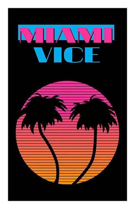 Miami Vice Tv Show Poster Tvytb