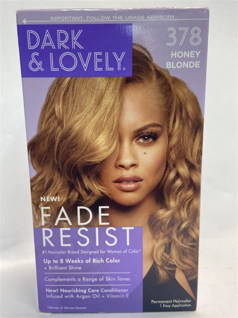 Dark N Lovely Dyes Honey Blonde 378 Uk Hair Extensions