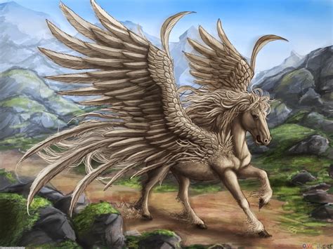 Purpura Pegaso El Caballo Alado Mitología Griega