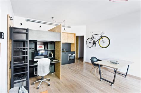 This Small Apartment Has Been Designed As A Livework Space For A