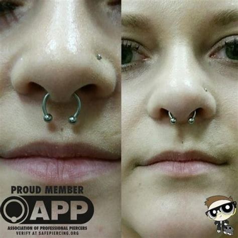 Today I Had A Client Come In Who Unfortunately Had Her Septum Pierced