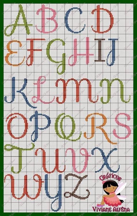 Cross Stitch Alphabet Patterns Cross Stitch Letters Letter Patterns