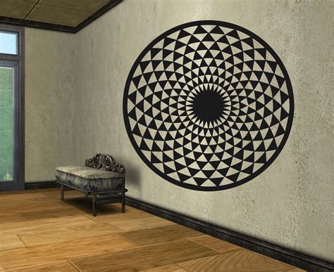 Geometric Wall Decal Sticker Art Decor Bedroom By Stateofthewall