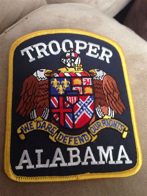 Most Best Price Subdued Green Alabama Trooper Police Shoulder Patch