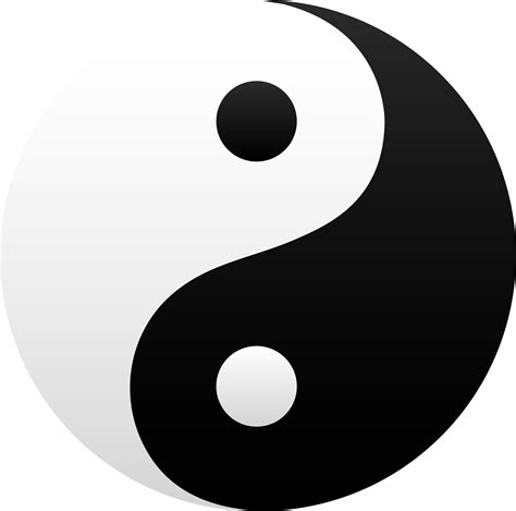 Yin Yang Símbolo Copiar Edukita