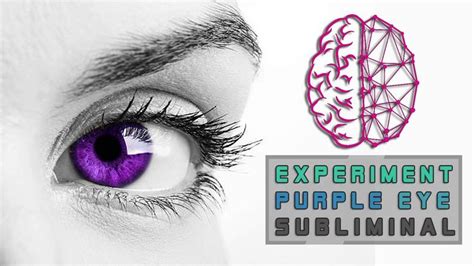 Get Purple Eyes Fast Subliminal Affirmations Booster Change Eye