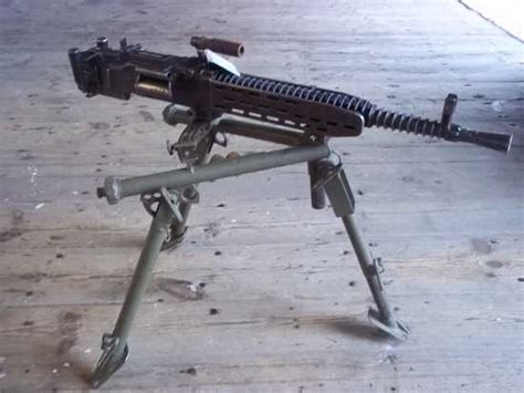 Ww2 Czech Made Zb 37 Deactivated Heavy Machine Gun With Its Tripod