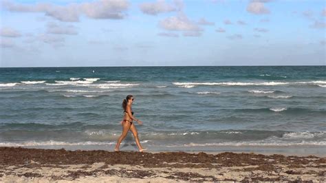 Miami Beach South Beach Bikini Chick Youtube