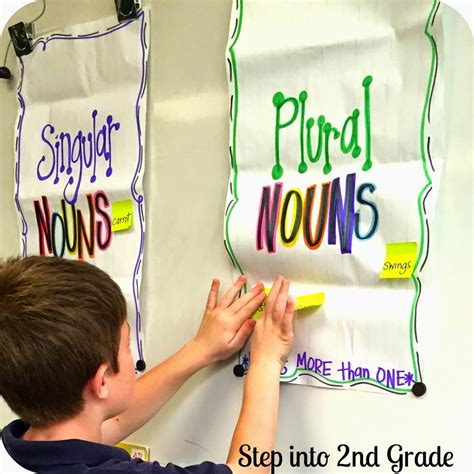 Nouns with identical singular and plural forms. Singular and Plural Nouns - Step into 2nd Grade