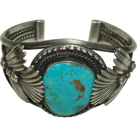 Details About Vintage Fred Harvey Era Gem Grade Red Mountain Turquoise